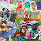 Laundry Day Jigsaw Puzzle 100 Piece By Vermont Christmas Company - Larger Pieces Perfect For Kids & Seniors