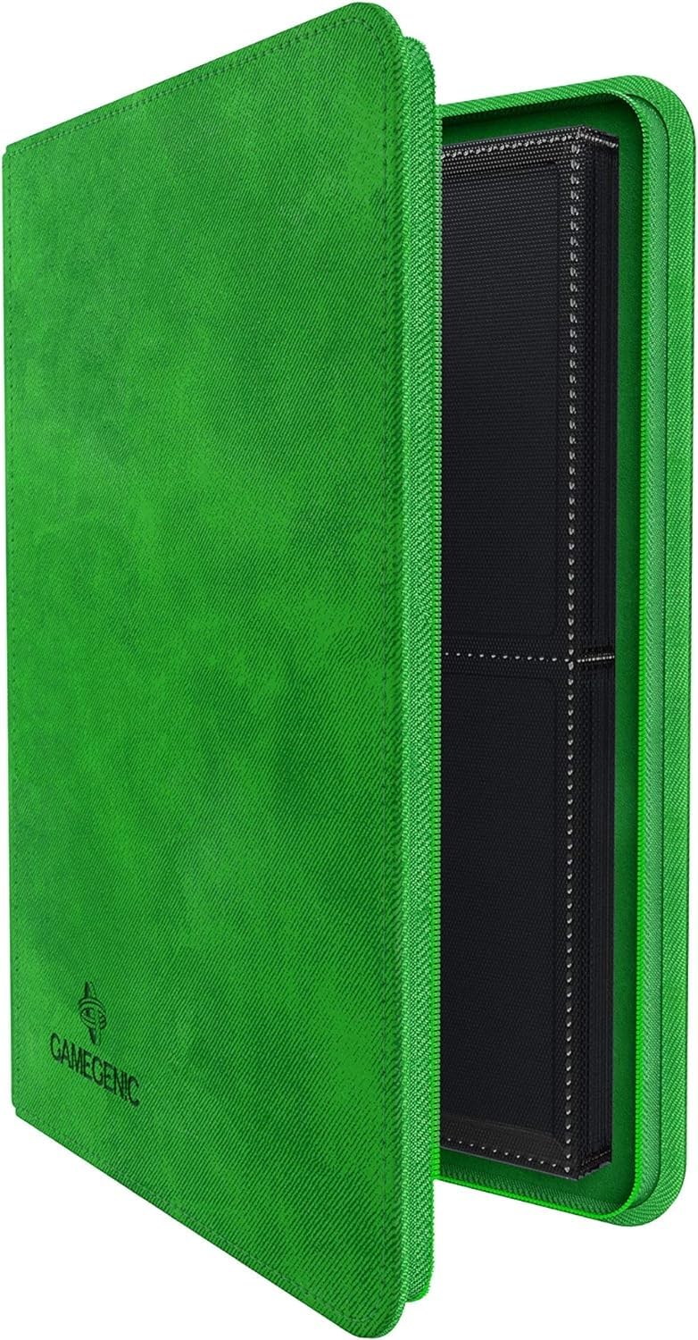 Zip-Up Album 8-Pocket: Green