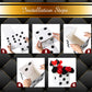 Sinmoe 6 Pcs Dice Favor Boxes Bulk 7 X 7 X 7 Inches Casino Themed Party Birthday Supplies Three Dimensional Dice Decor For New Y