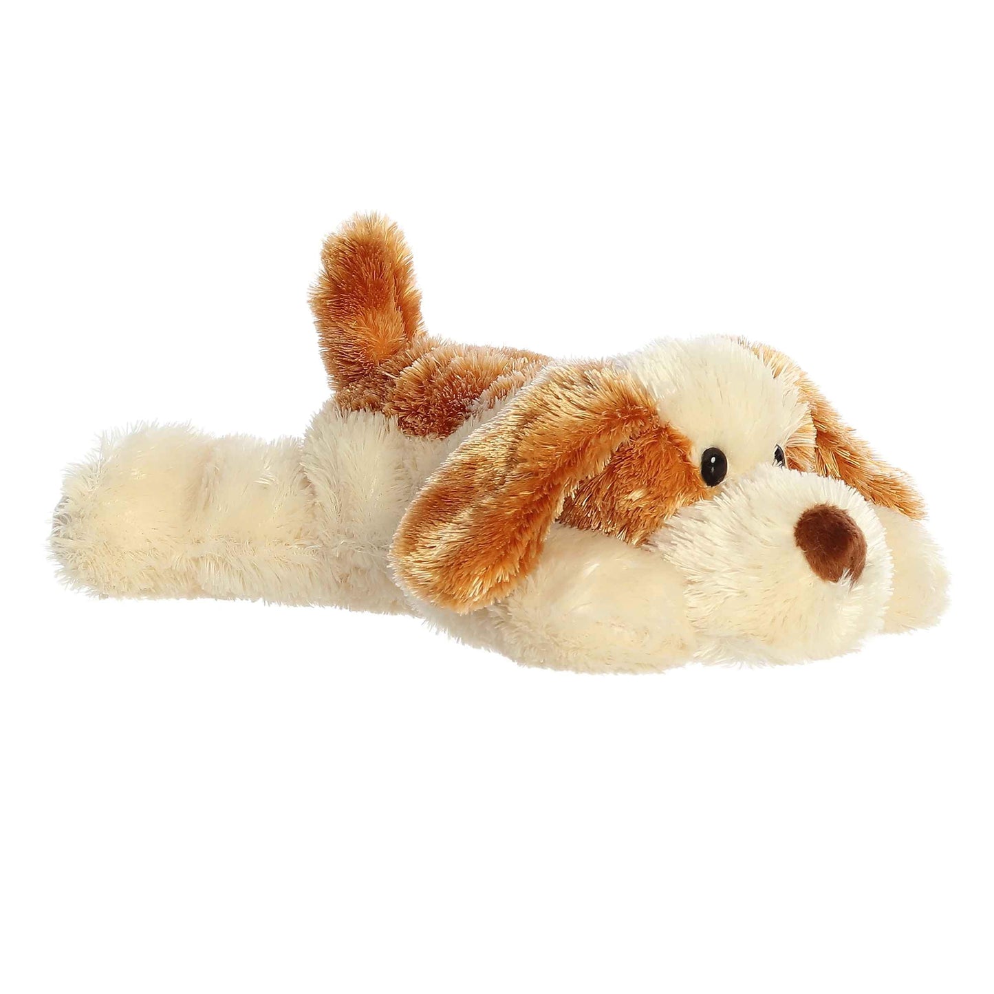 Aurora® Mini Flopsie™ Scruff™ Stuffed Animal, 8 In, Brown, Polyester, Model 16635 - Perfect for Kids, Toddlers, Adults, and Families