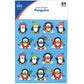 Carson Dellosa Education Carson Dellosa Penguin Stickers-6 Sheets of Colorful Holiday Stickers for Homework, Tests, Assignments,