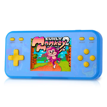 Handheld Game Console For Kids Preloaded 240 Retro Video Games, Portable Gaming Player With Rechargeable Battery 3.0'' Lcd Scree