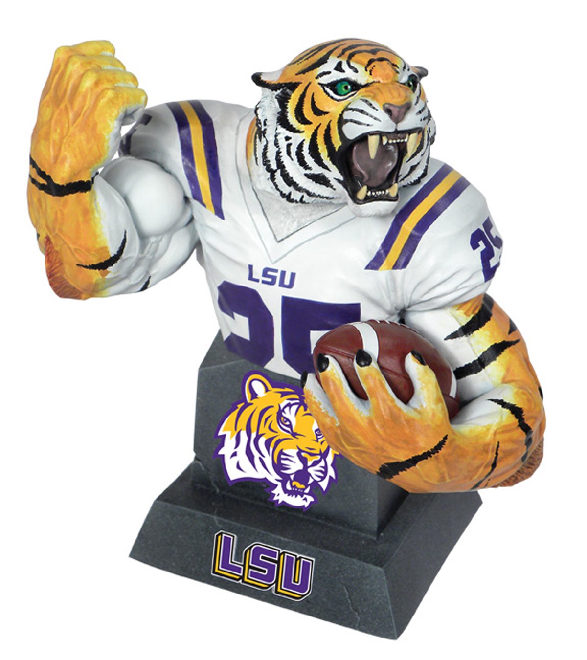 CS Moore Studios MX Collectibles College Football LSU Tigers Team Mascot Bust