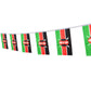 Kenya Flag Kenyan Flag,100Feet/76Pcs National Country World Pennant Flags Banner,Party Decorations Supplies For,Bar,Indoor And O