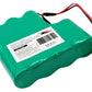 ZZcell Battery Replacement for Pool Blaster Water Tech 10142A007, PBA007, 7C2219MF MTC 3937 MEGATECH Vacuum 8.4Volts 3000mAh