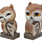 Ebros Romantic Kissing Love Owl Couple Decor Statue 2 Piece Set Decorative Figurine Valentines Birds Pair Of Owls Holding Heart Shaped Sign Saying Owlways 4Ever