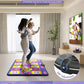 Acelufly Dance Mat - Wireless Electronic Dance Mat For Tv With Camera, Non-Slip Exercise Dance Pad With Yoga Mode For Kids & Adults, Family-Friendly Game Mat Toy Gift For Girls & Boys (Purple)