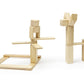 24 Piece Tegu Magnetic Wooden Block Set, Natural, 1-99 Years Old