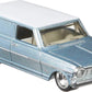 1964 Chevrolet Nova Panel Light Blue Metallic with White Top Fast Wagons Series Diecast Model Car by Hot Wheels