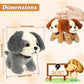 Sumind 9 Pcs Mini Plush Dog Stuffed Animals Bulk Dog Plush Party Favors For Easter Goodie Bag Fillers Baby Show Birthday(Plush Puppy)