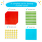 Simply Magic Jumbo Magnetic Base Ten Blocks Set - 131 PCS Math Manipulatives for Counting - Foam, Multi-Color, Model 2023
