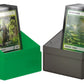 Ultimate Guard Boulder Synergy 100+, Deck Case For 100 Double-Sleeved Tcg Cards, Black/Green, Secure & Durable Storage For Trading Card Games