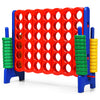 Arlime Giant 4 In A Row Connect Game, 47'' Jumbo 4-To-Score Toy Set W/Quick-Release Lever, Build-In Ring, Jumbo Sized For Kids &