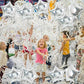 TONIFUL 30Pcs 18 Inch Large Silver Star Shape Foil Balloons Big Silver Stars Helium Mylar Ballons for Birthday Wedding Baby Show