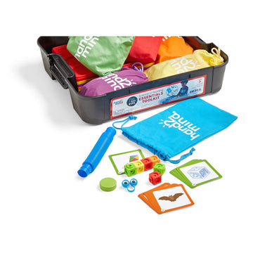 Hand2Mind Little Minds At Work Science Of Reading Essentials Toolkit By Tara West, Decodable Reading Manipulatives, Elkonin Boxe