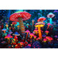 1000 Pieces Puzzle For Adults-Mushrooms Puzzle-Wooden Puzzle Highlights The Wonder And Fascination Of The Mushrooms World-Thick, Sturdy Pieces Challenging Family Activity Great Gift Idea,29 X 20 In