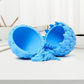 Flavery 3D Printed Dragon Egg - Large Surprise Egg Toy With Candy Blue Flexible Dragon, 3D Printed Gift, Articulated Dragon Egg