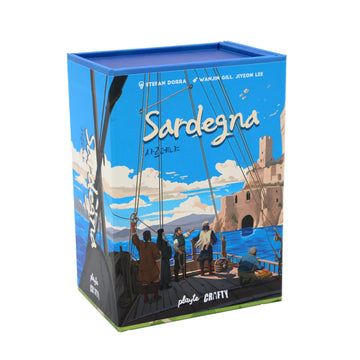 Crafty Games Sardegna Dynamic Area Control Board Game By Stefan Dorra, 2-4 Players, Ages 15+, 45-60 Minute Play Time