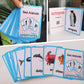 20Pcs/Set Sea Animals Kids Gifts English Flash Cards Pocket Card Educational Learning Baby Toys For Children Pre-Kindergarten