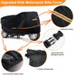 Kids Bike Cover Waterproof Outdoor,Grabado Heavy Duty 420D Kids Motorcycle Bike Cover,Universal Children'S Tricycle Cover With 4