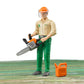 Bruder Toys Logging Man with Accessories