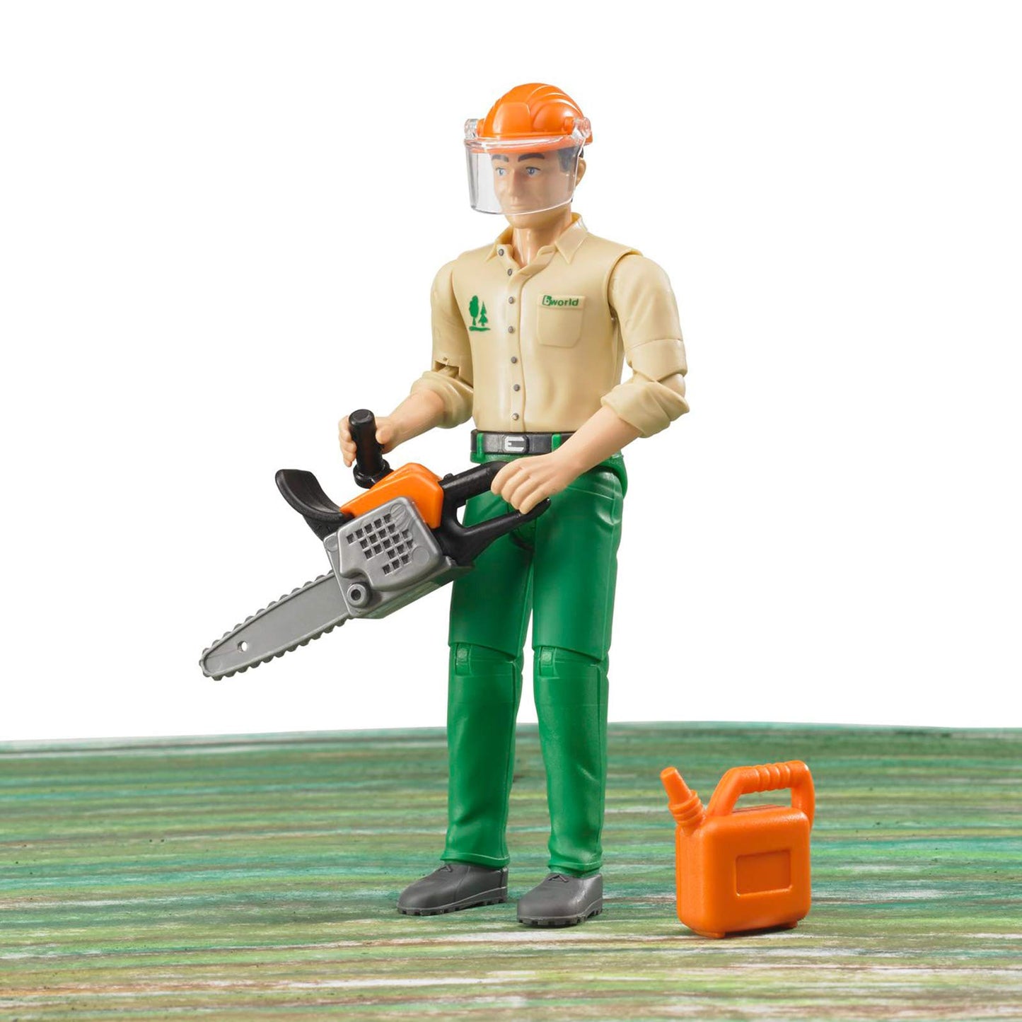 Bruder Toys Logging Man with Accessories