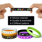 FEPITO 60Pcs Halloween Silicone Wristbands Halloween Party Goodie Bag Filler Trick or Treat Gifts, 6 Styles