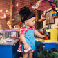 American Girl Truly Me 18-Inch Doll Coffee Shop Playset With Pretend Espresso Machine And Cash Register, For Ages 6+