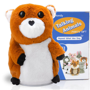 Homily Talking Beaver Repeats What You Say, One Year Old Boy Girl Toys Birthday Gifts, Baby Toys 0-6-12-18 Months, Valentine First Birthday Gifts For Girls Age 1 3 5