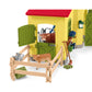 Schleich Farm World Animal Farm Playset With Figurine And Accessories - 92Pc Kids Animal Farm Playset With Cow, Horse, Pig, Bull, And Accessories For Boys And Girls, Gift For Kids Age 3+, Yellow