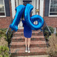 IWERP Navy Blue Number 16 Balloon, 40 Inch Foil Mylar, 16th Birthday Party Supplies for Girls and Boys