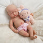 Mire & Mire Reborn Baby Dolls 12'' Girl Full Silicone Baby Doll Realistic-Newborn Baby Dolls That Look Real Sleeping Baby Doll