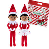 The Elf On The Shelf 12' Plushee Pal Snuggler Elf Dark Tone Girl & Boy