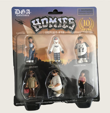 Homies Series #13 Collectible Figures Card #1 Of 4