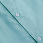 Springgege Boys Long Sleeve Dress Shirts Formal Uniform Woven Solid, Aqua, 9-10 Years