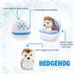 Plushland Snowball Stuffed Zip Up Animal – Hedgehog – Cute Plush Animal Assortment –Wonderful Soft Toy For Families And Friends