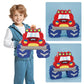 Wernnsai Truck Piñata - Monster Truck Piñata Bundle With Blindfold And Bat For Boys Kids Piñata Theme Party Decoration Supplies Cool Car Piñata For Birthday Party Carnival Celebration Game