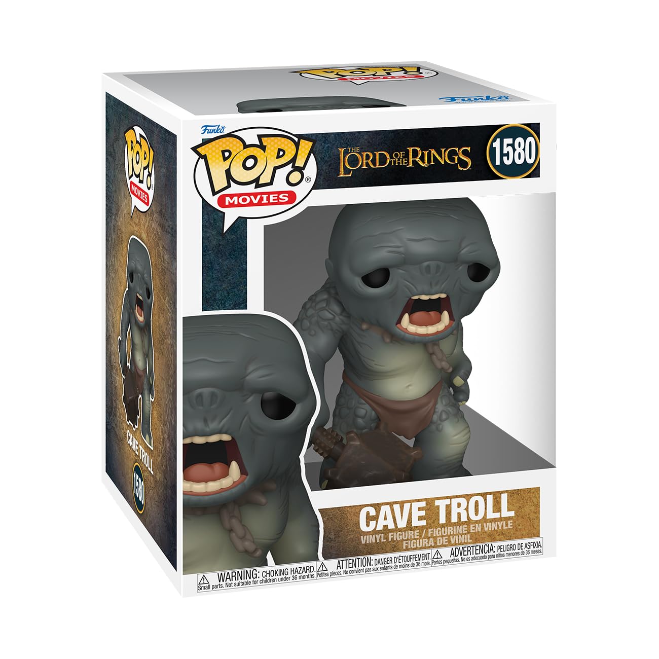 Funko POP! Vinyl Figure - Lord of The Rings Cave Troll - Multicolor Collectable - Model 80830 - Official Merchandise for Kids & Adults