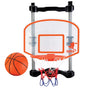 Nsg Over The Door Basketball Hoop - Adjustable Indoor Game Set With Electronic Scoring, Sound Effects, And Breakaway Rim – Fun For Kids & Adults, Perfect For Home, Office, Or Dorm