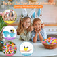 Hdlnkak Pastel Colors Easter Eggs 2.36 Inch, 96 Pcs Vibrant Fillable Plastic, Colorful Bright, Perfect For Egg Hunt, Surprises,