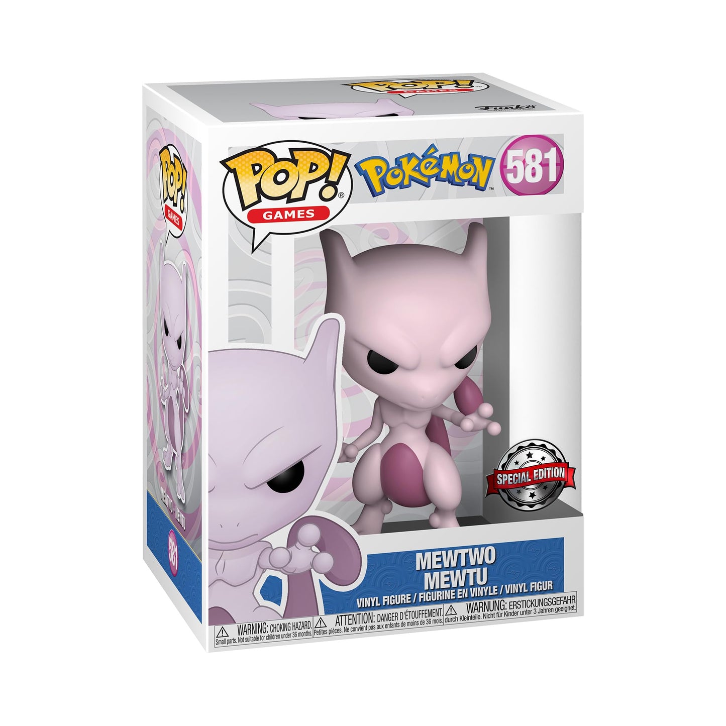Funko - Figurine Pokemon - Mewtwo Pop 10Cm - 0889698632546