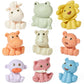 Bykasist Baby Bath Toys For Babies 6-12 Months 9 Pack No Hole Wildlife Animal Mold Free Bath Toys Safe And Non Toxic Water Play