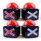BEAN LIEVE 4Pack Game Buzzer - Game Answer Buzzer with Lights and Sound Trivia Quiz Got Talent Buzzer  Buzzer Buttons for Game Show  Red Game Buzzer for mature-themed Classroom