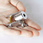 Xinlong Stainless Steel Mini Cannon Model Ornaments Historical Civil War Mini Cannon