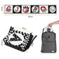 Vicloon Black And White High Contrast Baby Toys, 0-6 6-12 Months Soft Baby Book,Infant Tummy Time Toys,Baby Cloth Activity Crinkle Folding Educational Activity Cloth Book Suitable For Boys Girls