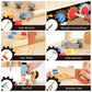 Pairpear Wooden Kids Tool Bench, Toddler Workbench With 71 Pcs Tool Set, Wooden Toy Play Worshop Toolbox With Drill, Hammer, And