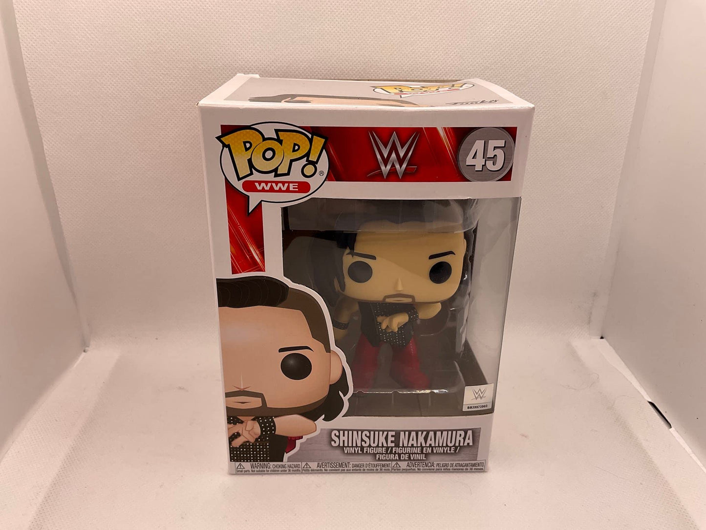 Funko Pop Wwe Shinsuke Nakamura # 45 (Toys R Us) Exclusive Vinyl Figure