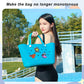 Lckaey Rubber Beach Bag Accessories-PVC Rubber decoration-for EVA Purse Bogg Inserts Y064figure 30