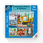 Yey 6 In 1 Community Helpers And Their Vehicles Jigsaw Puzzles For Kids/Fireman, Police, Doctor, Construction Worker, Pilot And 