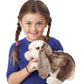 Folkmanis Baby Lop Rabbit Hand Puppet